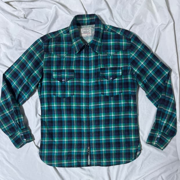 리바이스 플란넬 웨스턴 셔츠형 자켓