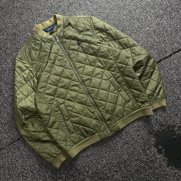 폴로 랄프로렌 포니로고 신형 퀼팅 봄버 자켓 3817