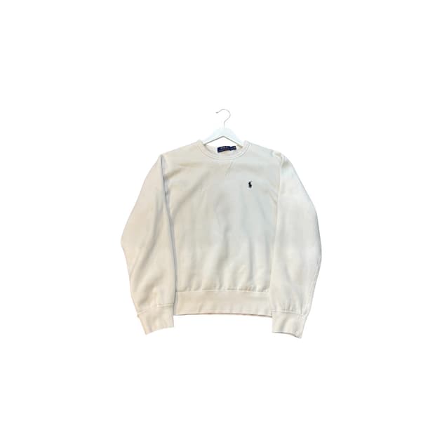 폴로 랄프로렌 화이트 맨투맨 L
