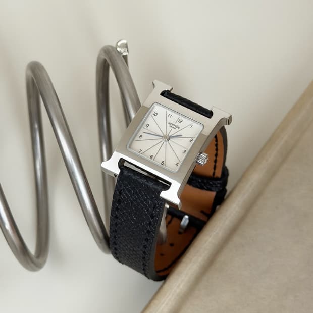 에르메스 H아워 PM사이즈 시계