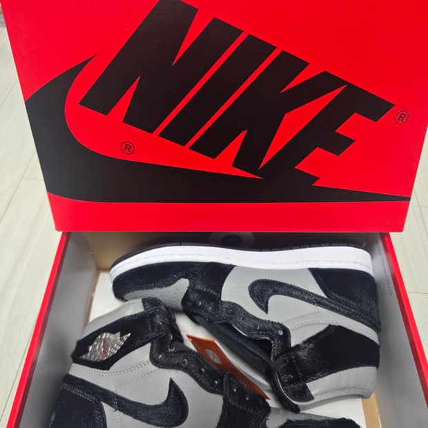 조던 1 레트로 하이 OG 미디움 그레이 