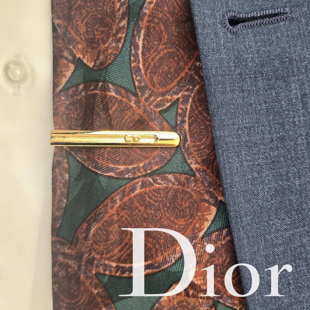 디올 정품 명품 넥타이핀 5cm A+등급 J7
