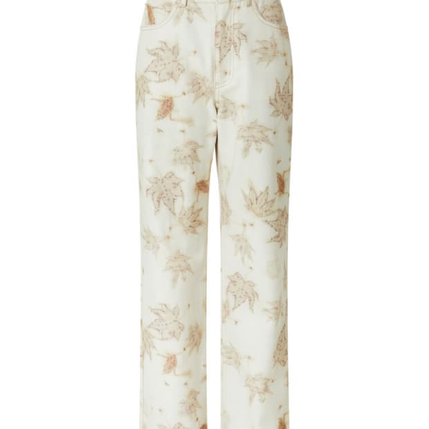 티크 코튼 팬츠 메이플 아이보리S