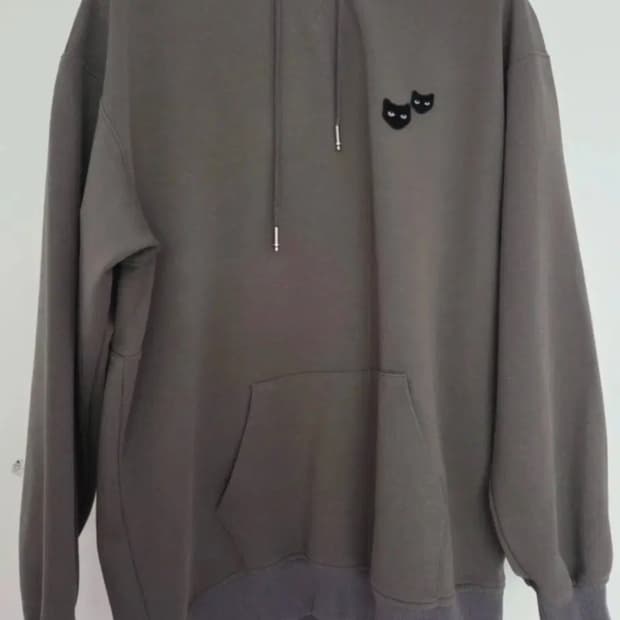 송지오 지제로 zzero 후드 그레이 m