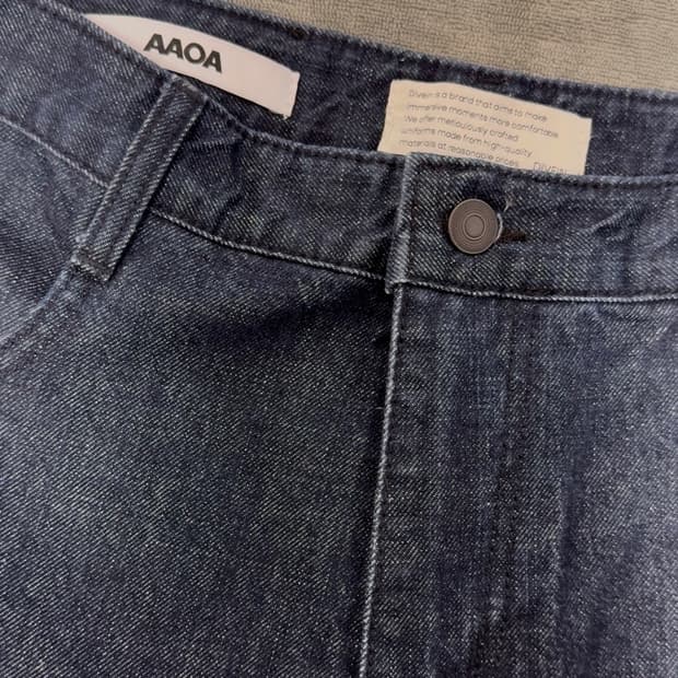 AAOA x 다이브인 커브드 데님 2size