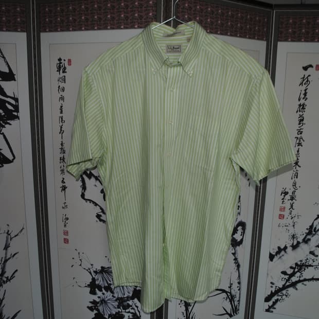 LL Bean half shirt