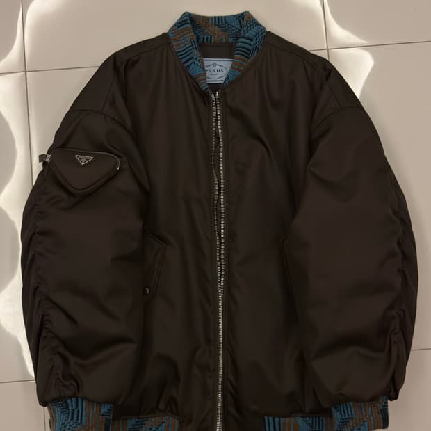 프라다 라프시몬스 니트 봄버