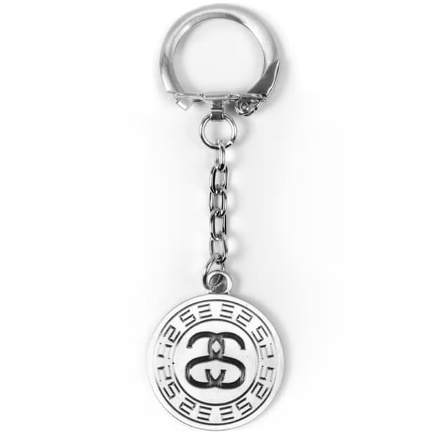 스투시 그릭키링 실버