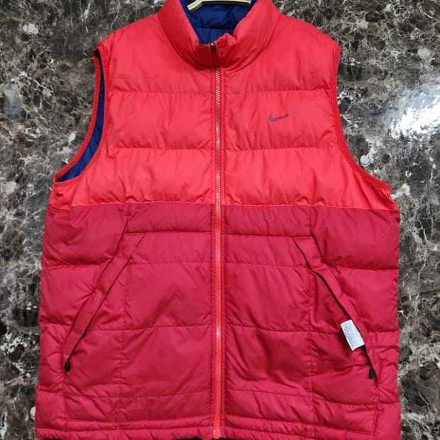 나이키 양면  조끼 