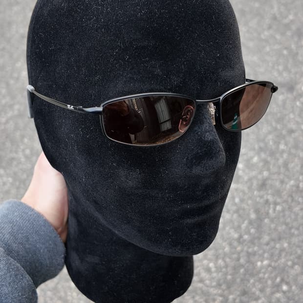 Ray-Ban New Sleek Matte Black -italy 00s