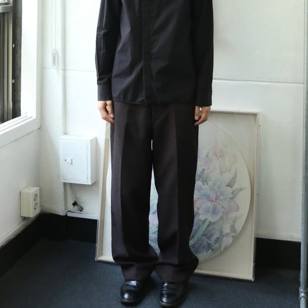 빈티지 핀스트라이프 트라우저