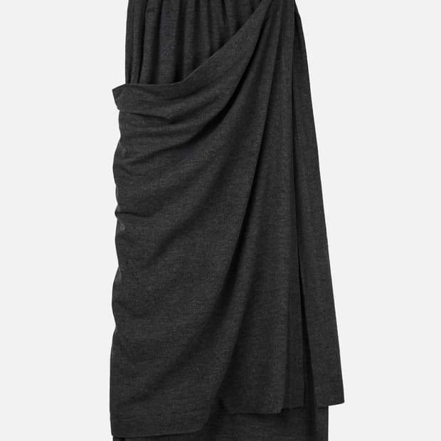 세릭 drape long skirt 