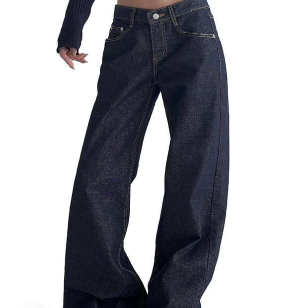 릿킴 NONFADE FLARE RAW JEANS 새상품