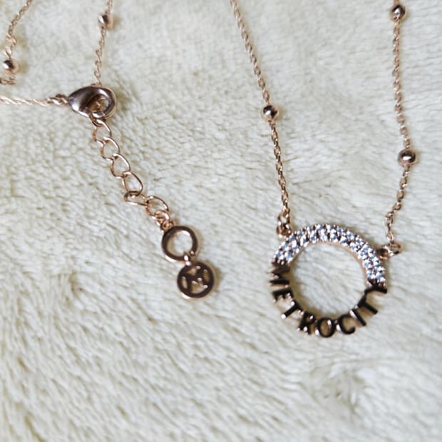 메트로시티 로즈골드 목걸이 