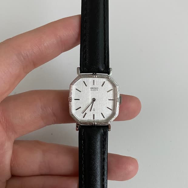 Seiko 세이코 쿼츠 실버