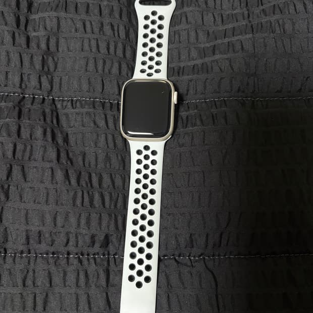 애플워치 7 나이키 41mm 스타라이트 GPS+셀룰러
