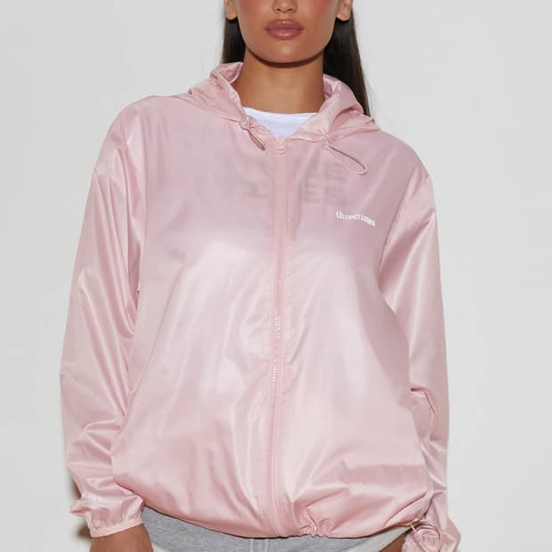 쓰리타임즈 Athletic windbreaker M사이즈  (택포)