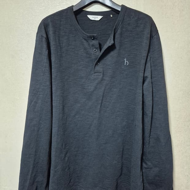 헤지스 슬럽 헨리넥 긴팔티