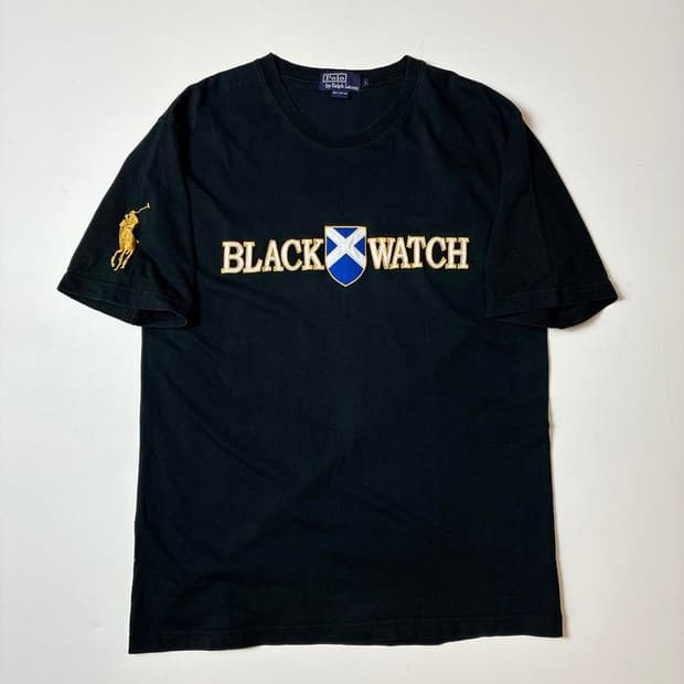 폴로 랄프로렌 00's 블랙와치 치프키프 반팔 티셔츠 PN8584