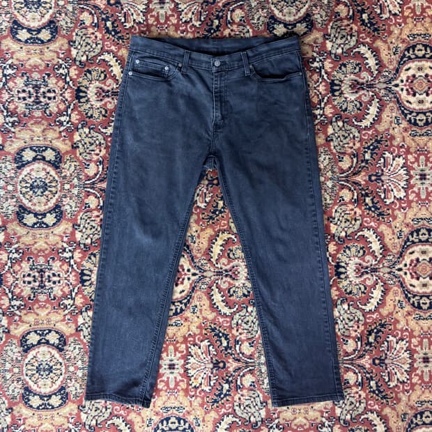 빈티지 리바이스 541 블랙 진 데님 36 (684)