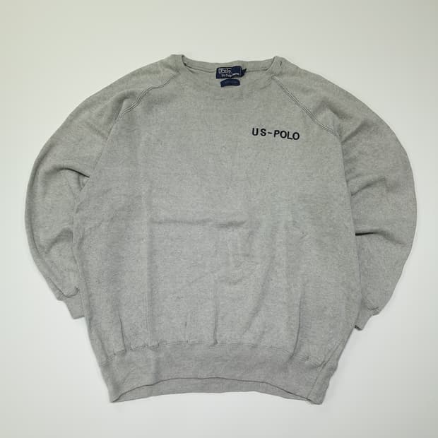 CL021 M 폴로 랄프로렌 90s 헤리티지 'US-POLO' 바시티 