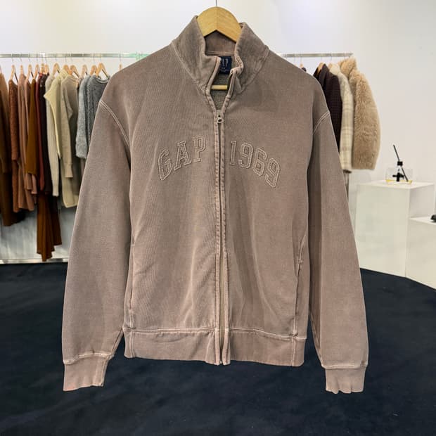 [M] 올드갭 기모 집업