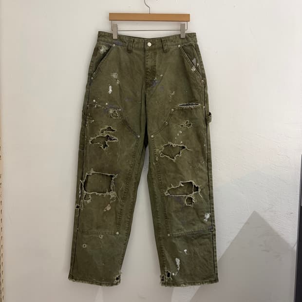 빈티지 커스텀 더블니 카펜터 팬츠