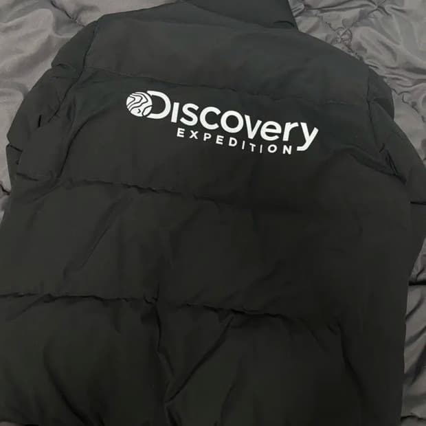 디스커버리 숏패딩 95