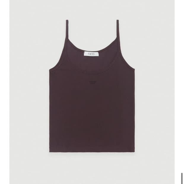 포에토 슬리브리스 퍼플 Flat base sleeveless
