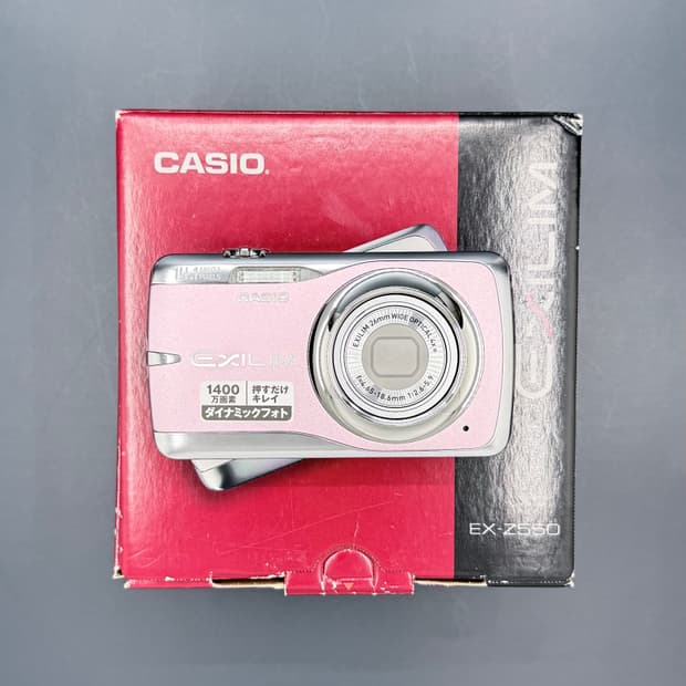 차정원‘s픽) 카시오 엑슬림 EX-Z550 디카 빈티지 캠코더 캐논 니콘