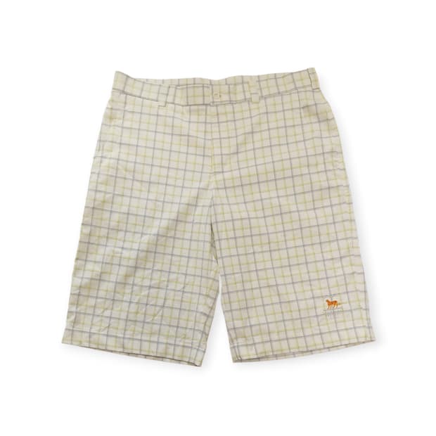 나이키 골프 체크 반바지