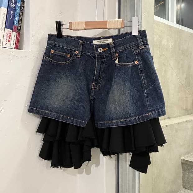 준야 와타나베 꼼데가르송 데님 스커트