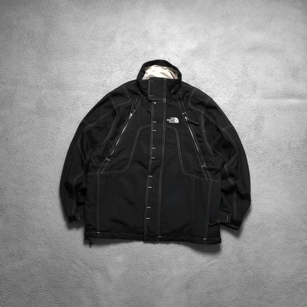 노스페이스 아웃 스티치 블랙 마운틴 자켓 L