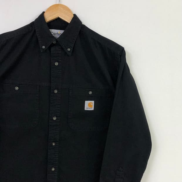 L 칼하트 블랙워크 셔츠