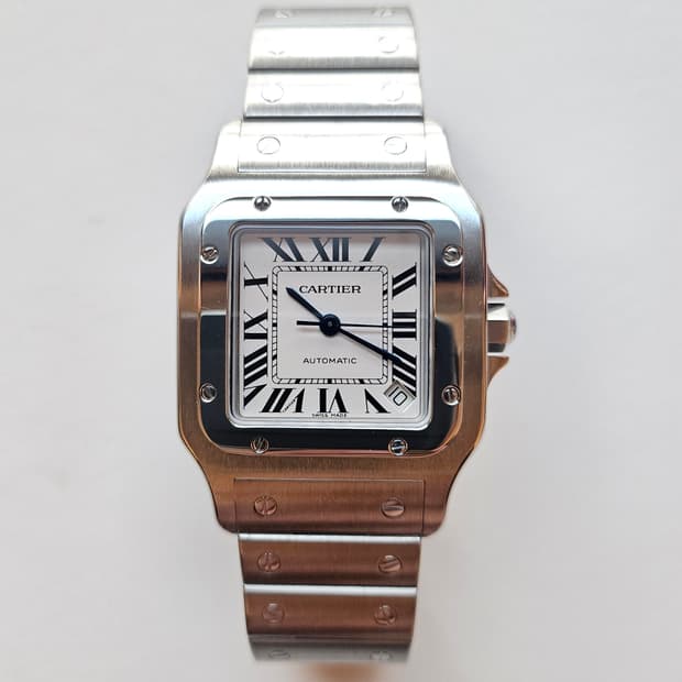 까르띠에 산토스 갈베 XL 스틸 오토매틱