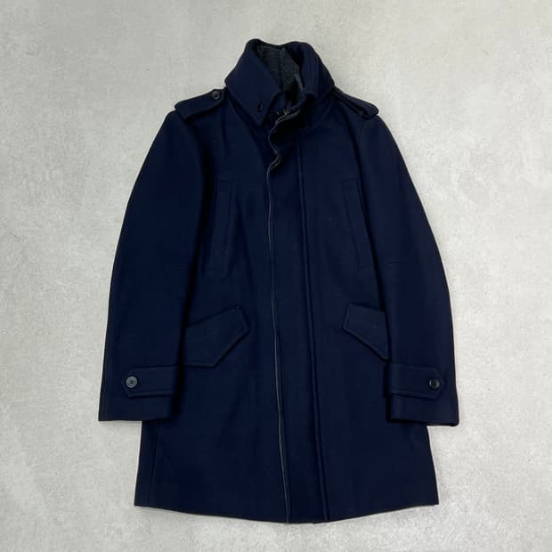 솔리드옴므 하이넥 울코트 s09852