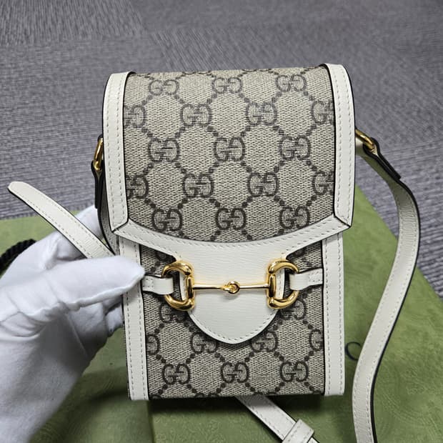 [특가][정품] 구찌 홀스빗 폰 홀더백