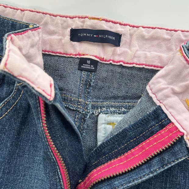 Y2K 타미 힐피거 청치마