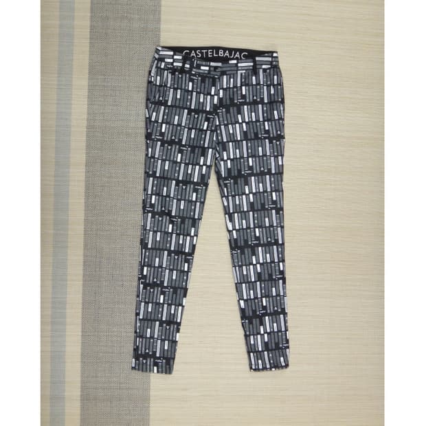 (70cm) 까스텔바작 골프 패턴 여성 춘추용 팬츠