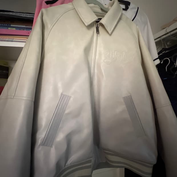 위캔더스 DIRTY LEATHER JK (L.GREY)