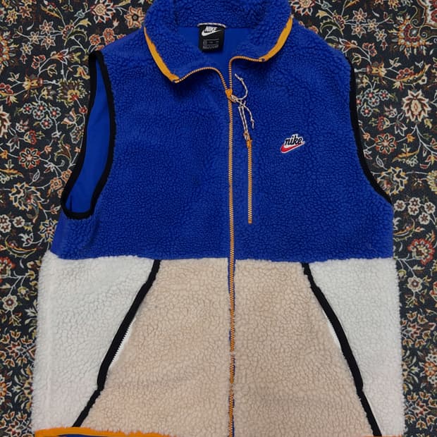 나이키 쉐르파 양털 베스트