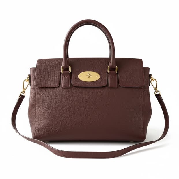 멀버리 정품 베이스워터 토트백 버건디