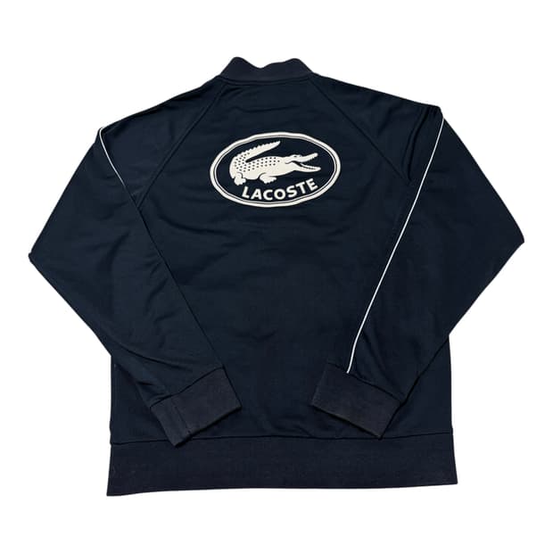 라코스테 올드스쿨 백 빅로고 트랙탑 져지