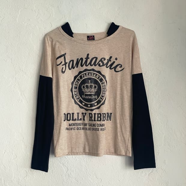 빈티지 로고 슬리브