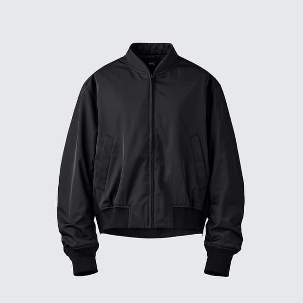 (구매) 유니클로C 봄버 재킷 블랙