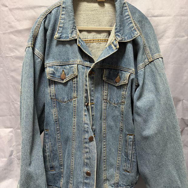 빈티지 데님 자켓 (100-105)
