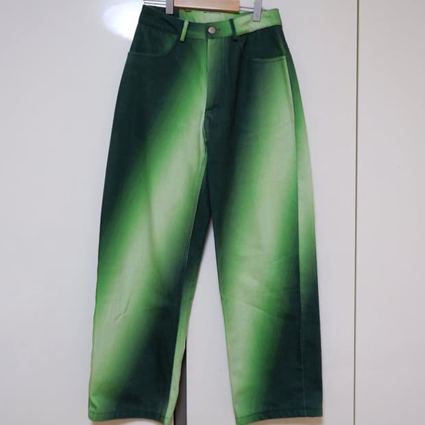 Hosbjerg ALEXA PANTS 컬러 그라데이션 팬츠 그린 
