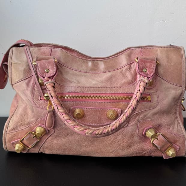 발렌시아가 모터 시티백 투웨이