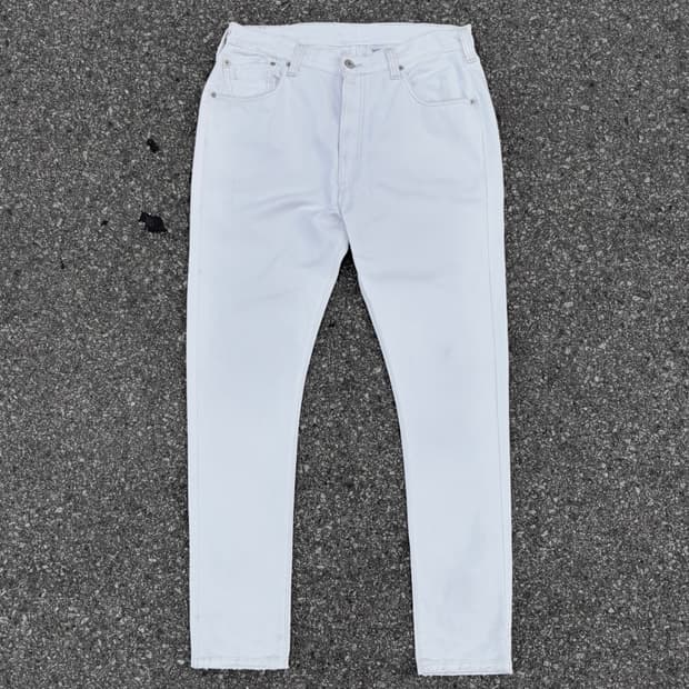 00s 리바이스 501 화이트 데님 (38)  