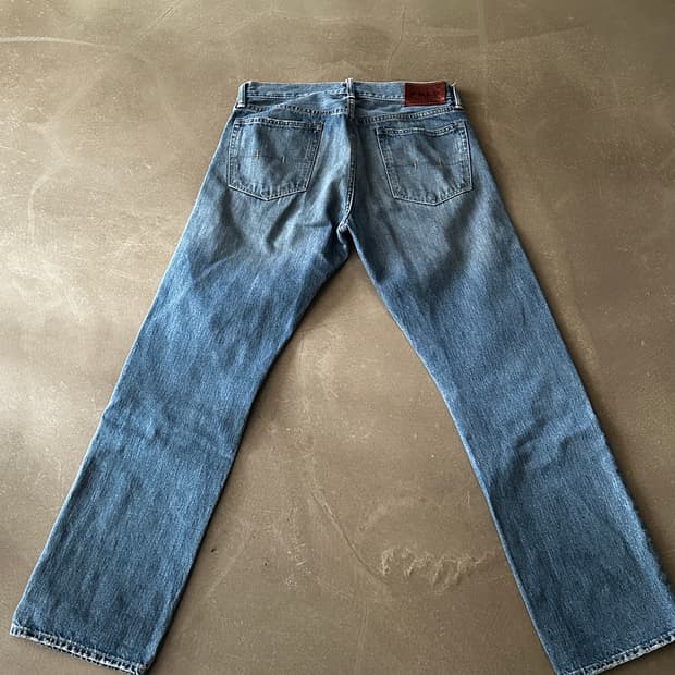 POLO Ralph Lauren 워싱 데님 팬츠